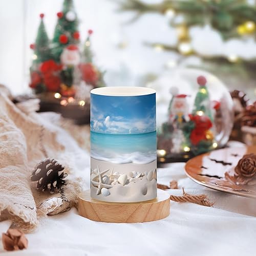 Vista 97 de Velas parpadeantes sin llama, velas LED moradas de mariposa lavanda con temporizador remoto, juego de 2 velas a pilas para San Valentín, boda