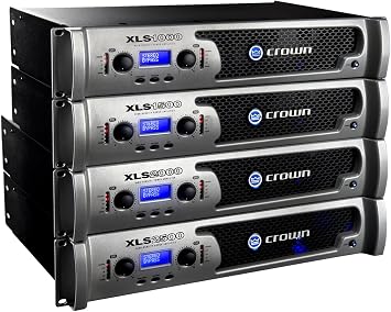 Xls 2500w Amp W/ Xover & Limtr 120v