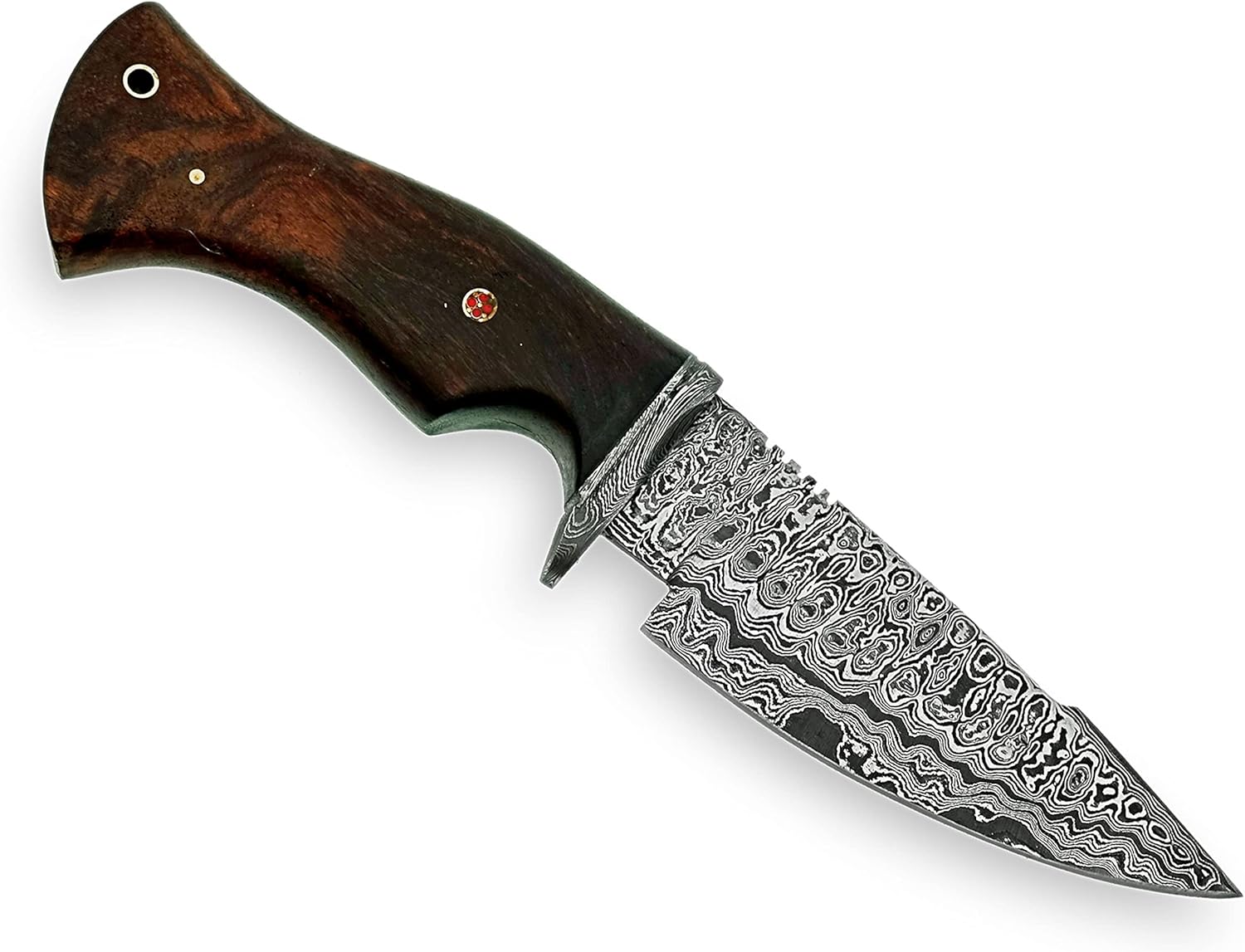 Poshland Custom Handmade Damascus Steel 10 Inches Knife - Great Piece of Art
