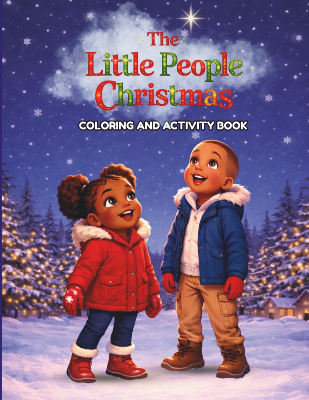 The Little People Christmas: coloring and activity book