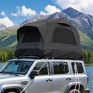 Aufblasbares Familienzelt für 4-6 Personen, XXL Hot Tent wasserdicht mit 3000 mm, 4 Jahreszeiten Zelt für Camping & Winter
