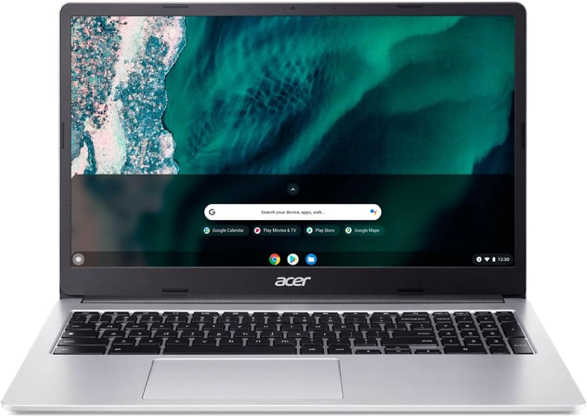 Portátil Acer Chromebook 315 (renovado) | Pantalla de 15,6 pulgadas, Intel Celeron N4500, 4 GB de RAM, Flash de 64 GB, ChromeOS