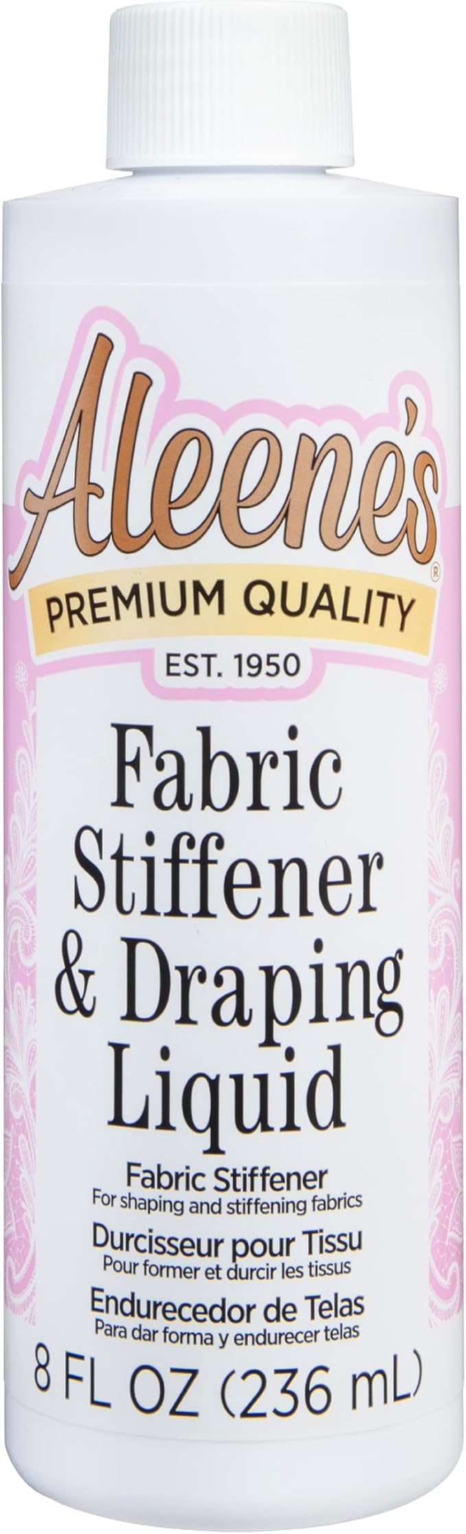 Fabric Stiffener and Draping Liquid - craft supply for holiday DIY projects and crafts