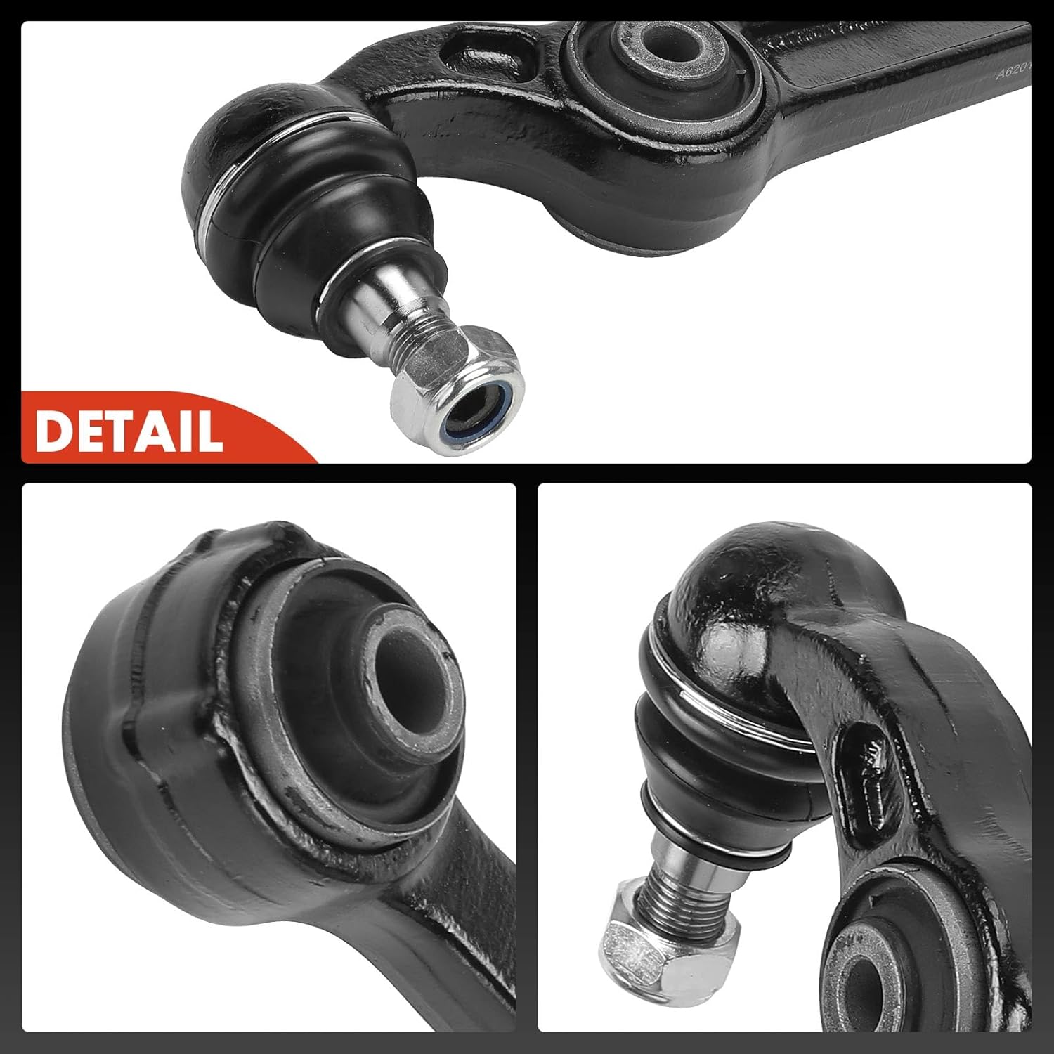 A-Premium Front Lower Control Arm, with Ball Joint & Bushing, Compatible with Ford Fusion 2007-2012 & Lincoln MKZ 2007-2012 & Mazda 6 2008 & Mercury Milan 2007-2011