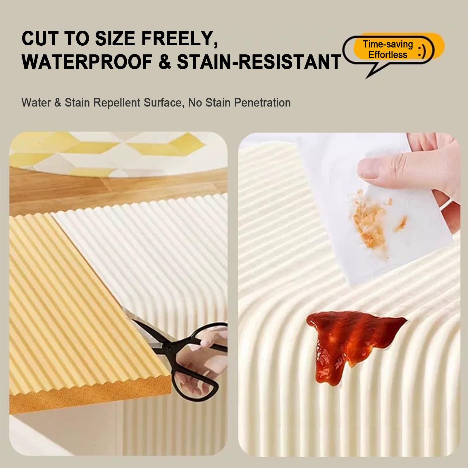 Paneles de pared acolchados para niños, protectores de esquina a prueba de bebés, protector de borde extra ancho, autoadhesivo para dormitorio, tatami, guardería, decoración de pared