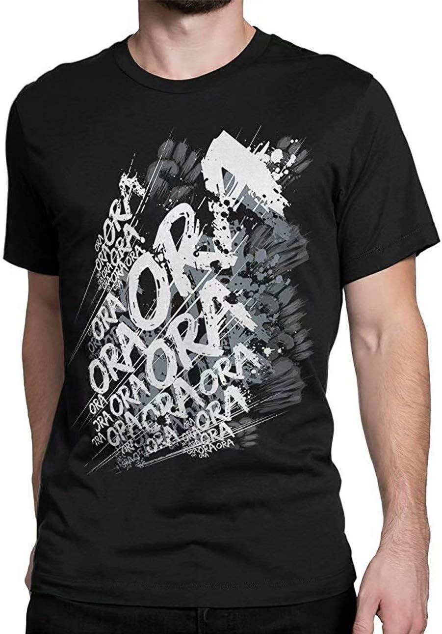 DePeal JoJo's Bizarre Adventure Ora Ora T-Shirt Black