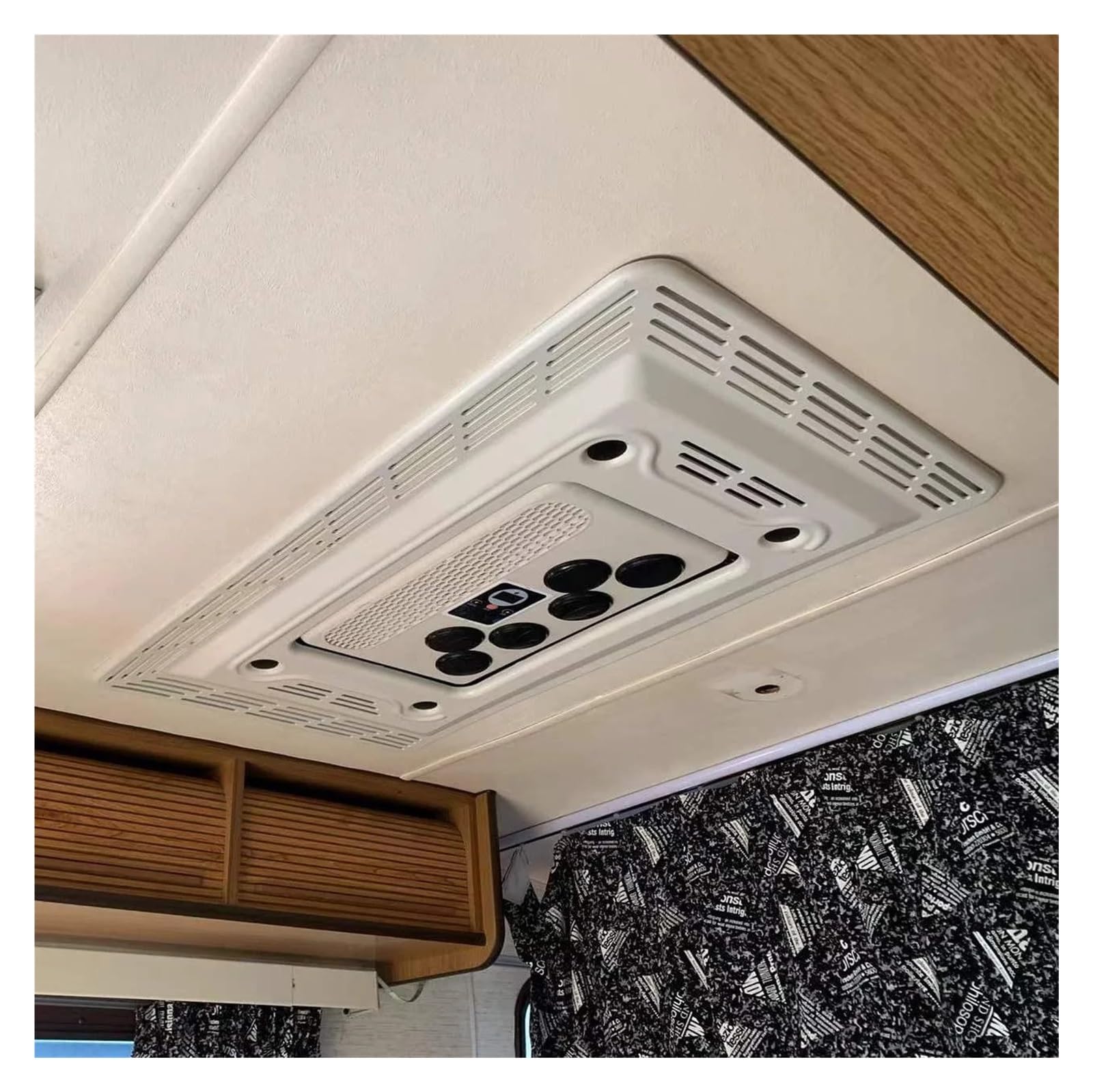 Ciężarówka Sypialna Montowana Na Dachu Rv Camper Van Ciągnik Samochód Kempingowy Kabina Do Klimatyzatora 12 V Szybkie Chłodzenie Płynna Praca