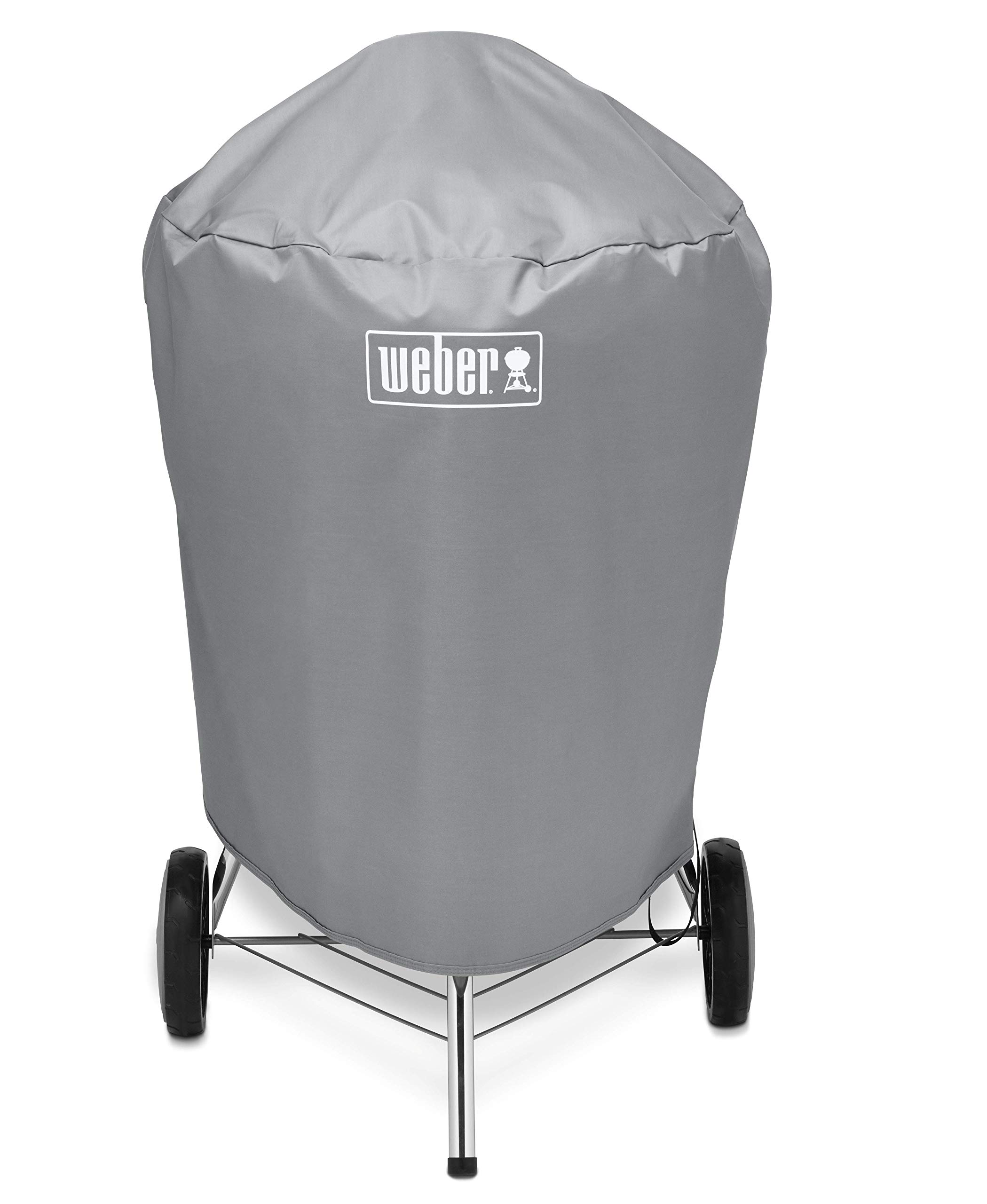 Weber 7176 Grill-Abdeckhaube für Holzkohlegrills mit einem Durchmesser von 57 cm, Grau, 15.9 x 22.7 x 3.8 cm (Packung mit 3)