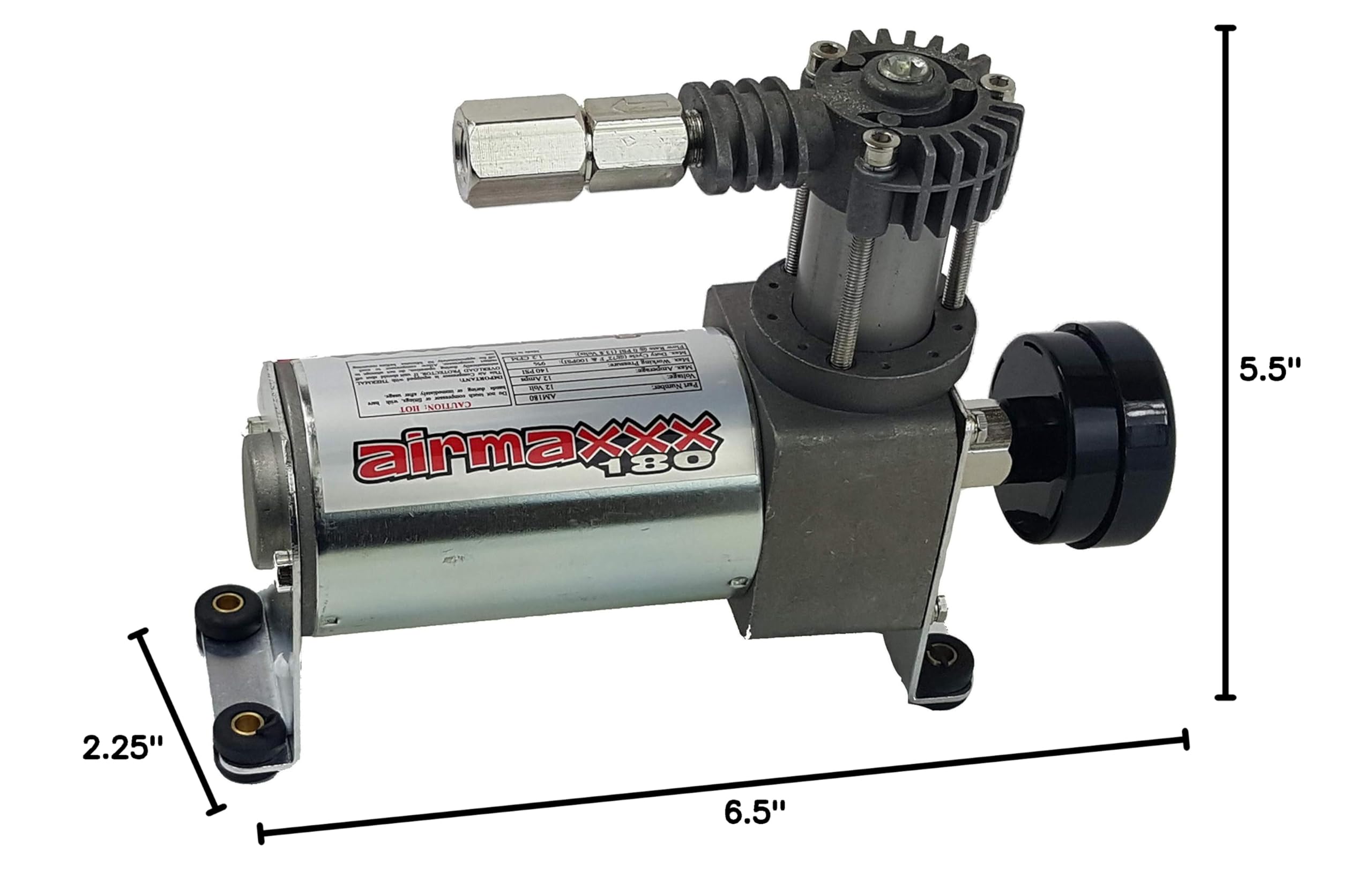 Compact 12V Air Compressor - Perfect for Small Systems -8