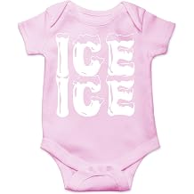 AW Fashions Ice Ice Baby Bodysuit Cute Newborn Baby Girl or Boy Clothes Adorable Infant Romper Outfit