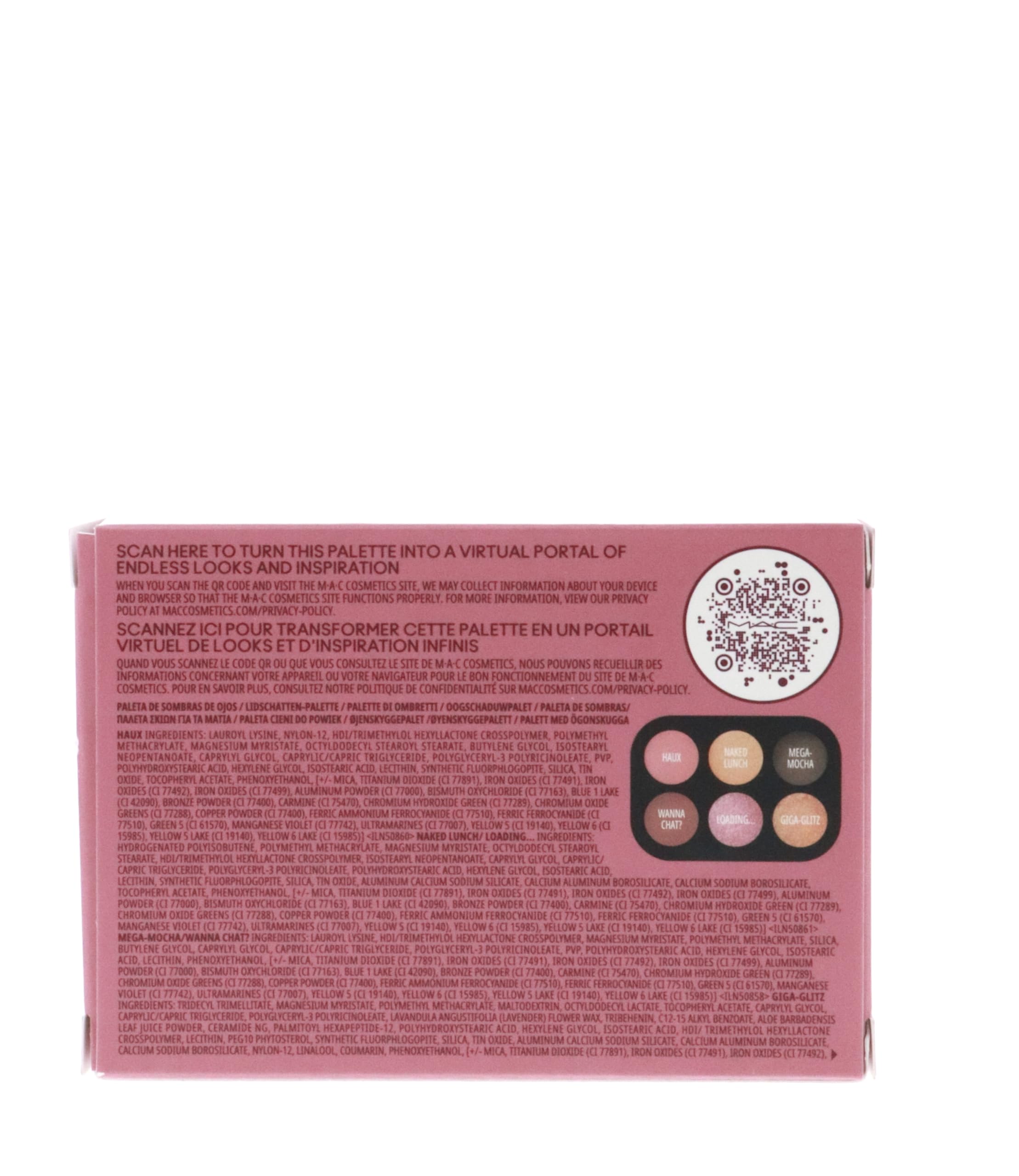 Connect In Colour Eye Shadow Palette - Embedded in Burgundy by MAC for Women - 0.22 oz Eye Shadow - Image 4