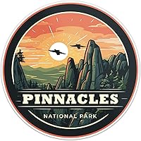 Vista 24 de Redwood National Park - Calcomanía de vinilo impermeable para parachoques de automóvil, laptop, botella de agua, pared y ventana, tamaño - 3