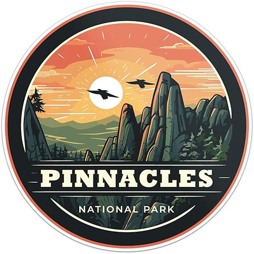 Miniatura 24 de Redwood National Park - Calcomanía de vinilo impermeable para parachoques de automóvil, laptop, botella de agua, pared y ventana, tamaño - 3