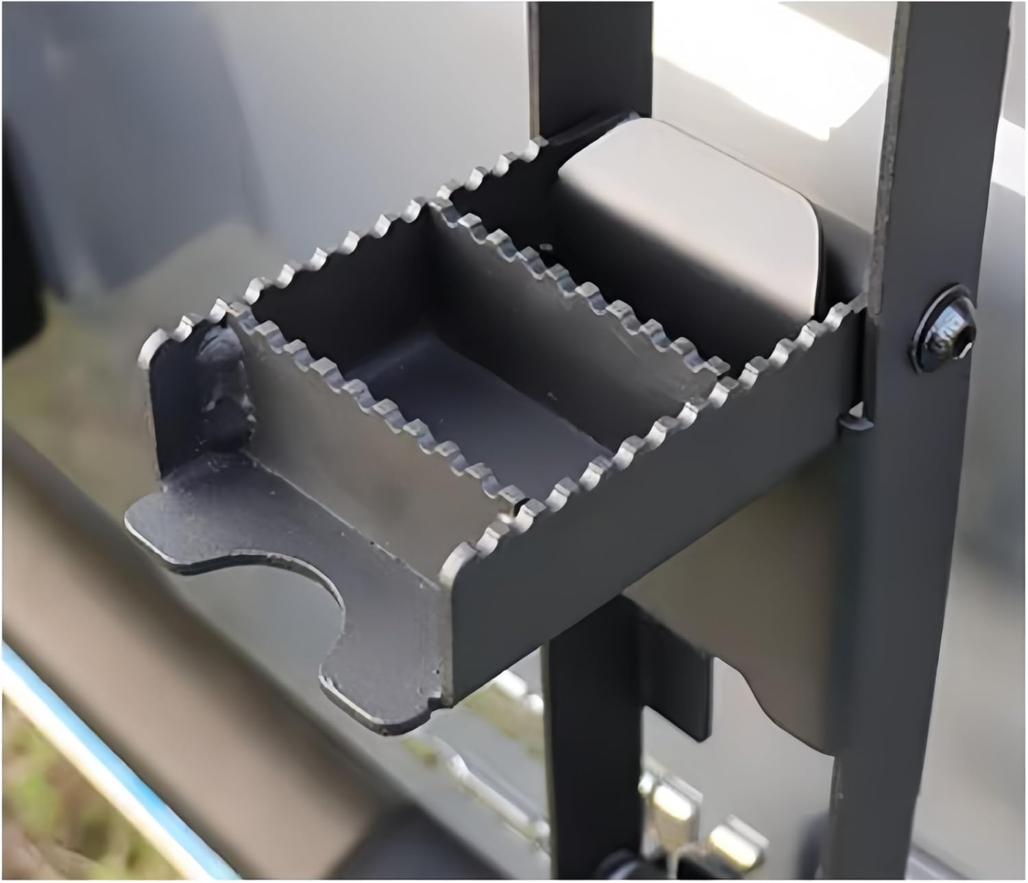 Car Fold Rear Door Tailgate Ladder Climbing Fits for Suzuki Jimny 2019 2020 2021 2022 2023 2024 2025 JB64 JB74W Tailgate Ladder Auto Retrofit Exterior Fold Rear Door Climbing Trim