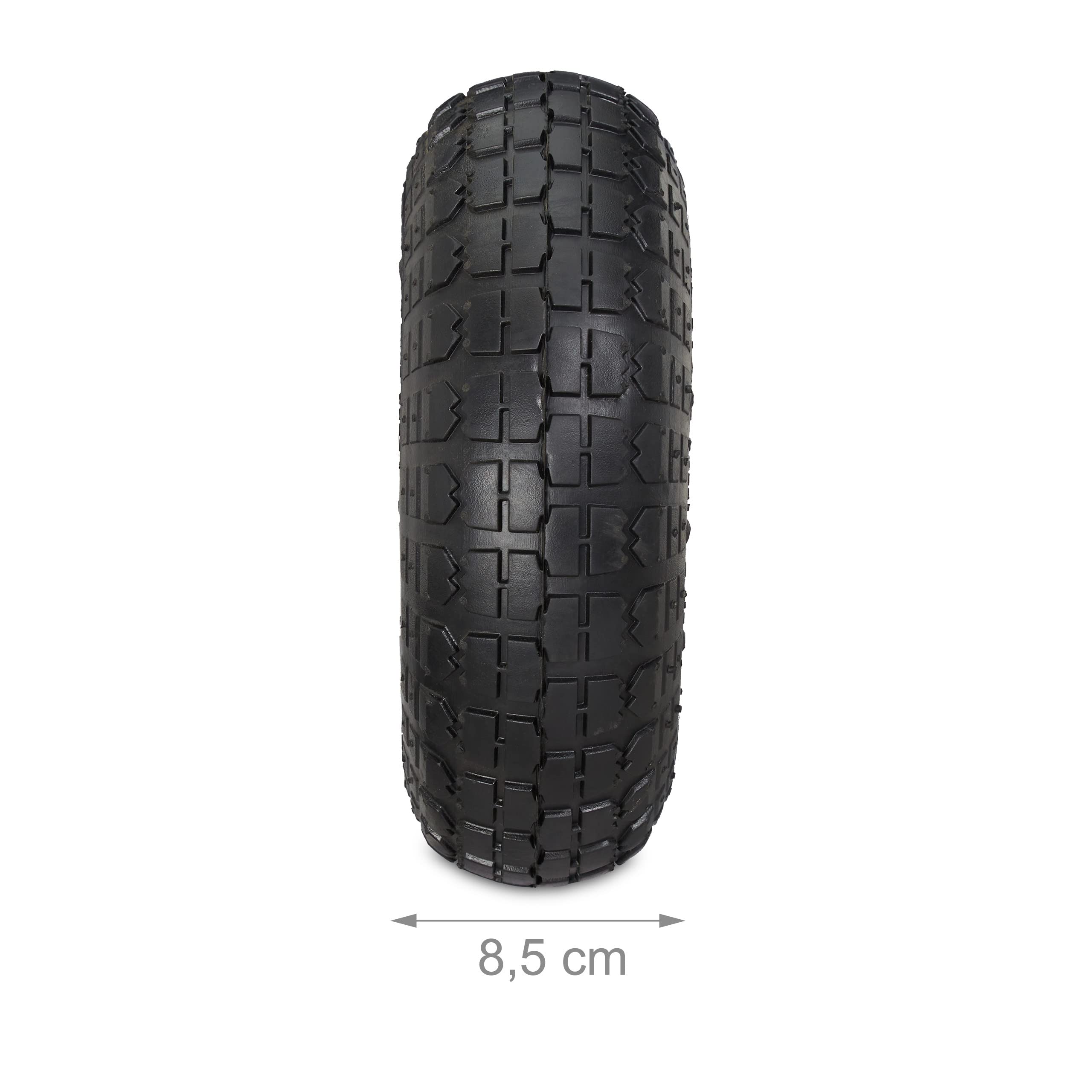 Replacement Pneumatic Sack Truck Wheel 3.50-4 Pu Foam Wheelbarrow Wheel - View #7
