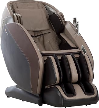 Human Touch CERTUS Zero Gravity Massage Chair, Full Body Back, Leg, Shoulder, 11 Auto-Programmed S & L Track Massages, Dual Lumbar & Calf Heat w Orbital Calf & Foot Massage, Built-in Speakers, Earth