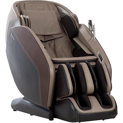 Human Touch CERTUS Zero Gravity Massage Chair, Full Body Back, Leg, Shoulder, 11 Auto-Programmed S & L Track Massages, Dual Lumbar & Calf Heat w Orbital Calf & Foot Massage, Built-in Speakers, Earth