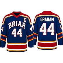 Ice Hockey Jersey Shirt, Di Laurentis 66 / Graham 44 / Logan 22 / Tucker 46 Jersey for Women/Men Unisex Long Sleeve V Neck Sport Ice Hockey Inspired Shirts for Fans