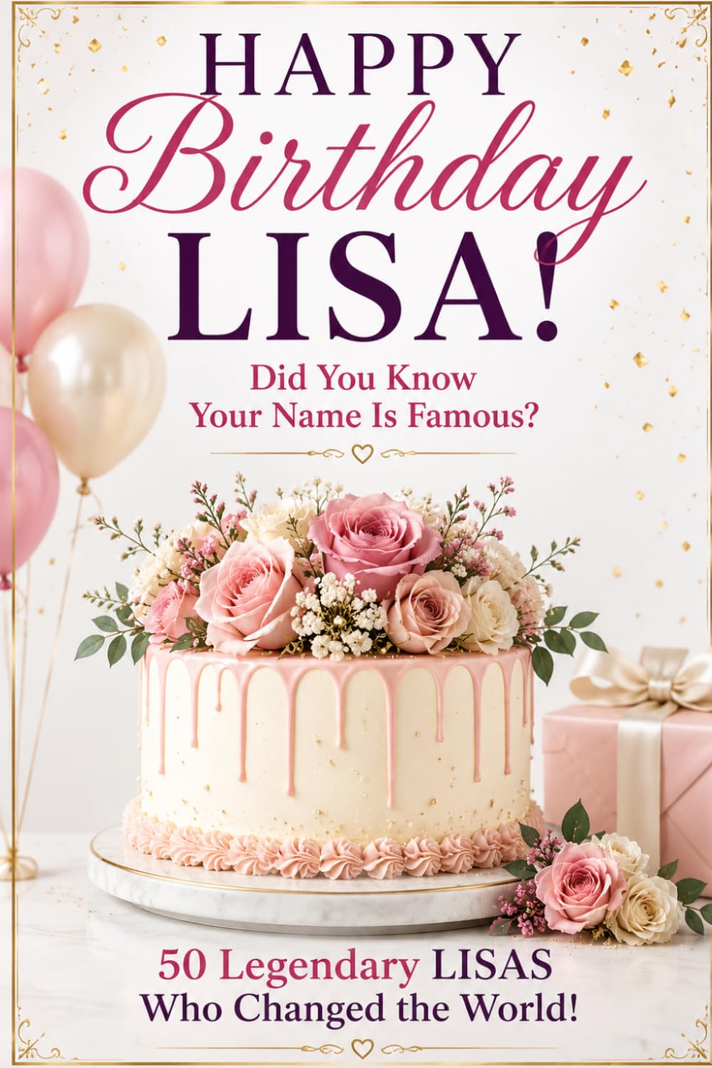 Happy Birthday, LISA! Did You Know Your Name Is Famous?: 50 Legendary Lisas Who Changed the World