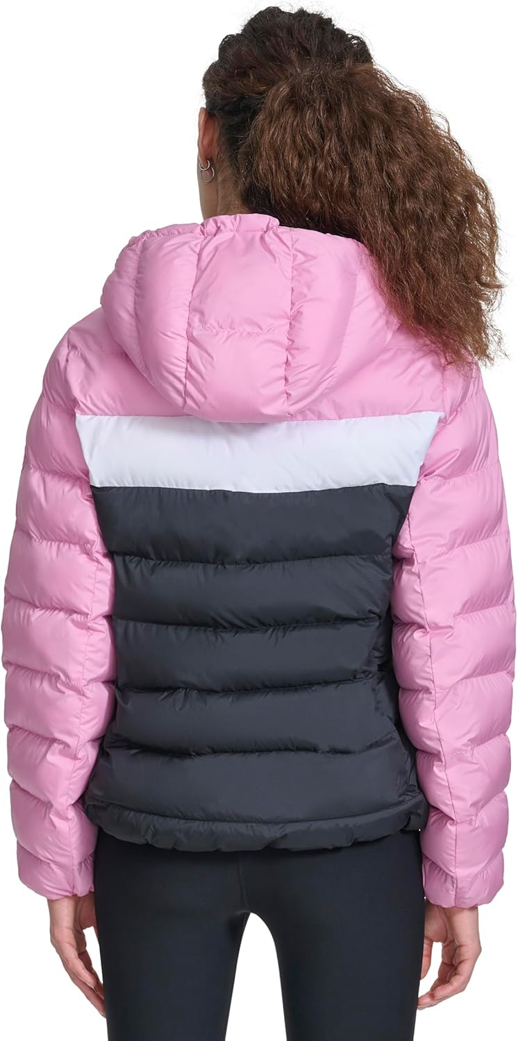 Champion womens Quilted Coat Packable Puffer Jacket With Hood - Image 3