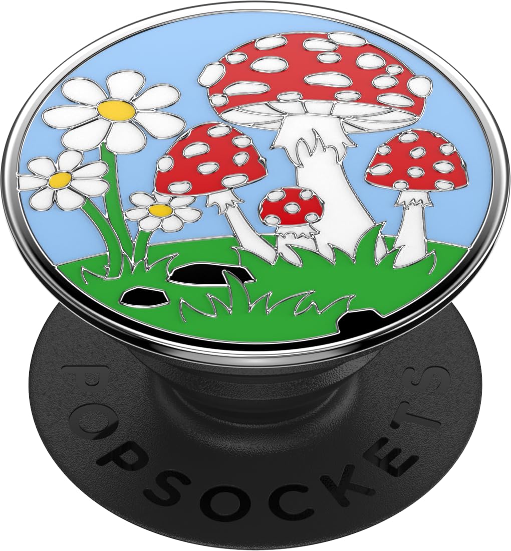 PopSockets Adhesive Phone Grip, Holder- Enamel Fun Guy