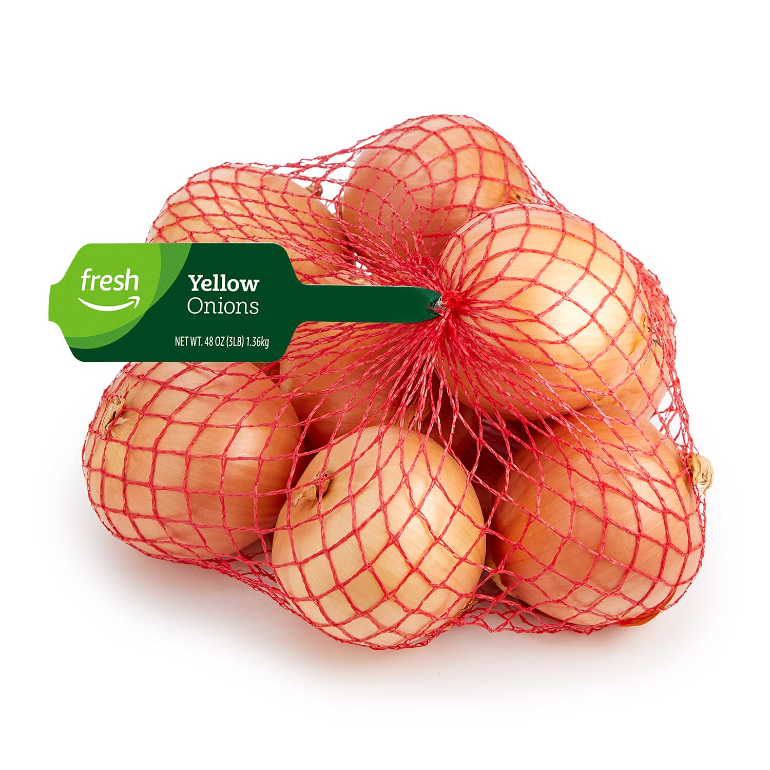 Amazon Grocery, Yellow Onions, 3 Lb (Previously Fresh Brand, Packaging May Vary)