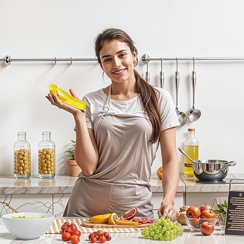 Miniatura 8 de WhiteRhino Cortador de uva para niños pequeños de 1 a 3 años, cortador de uva para bebés, cortador de sándwich de fresa y tomate cereza para niños,