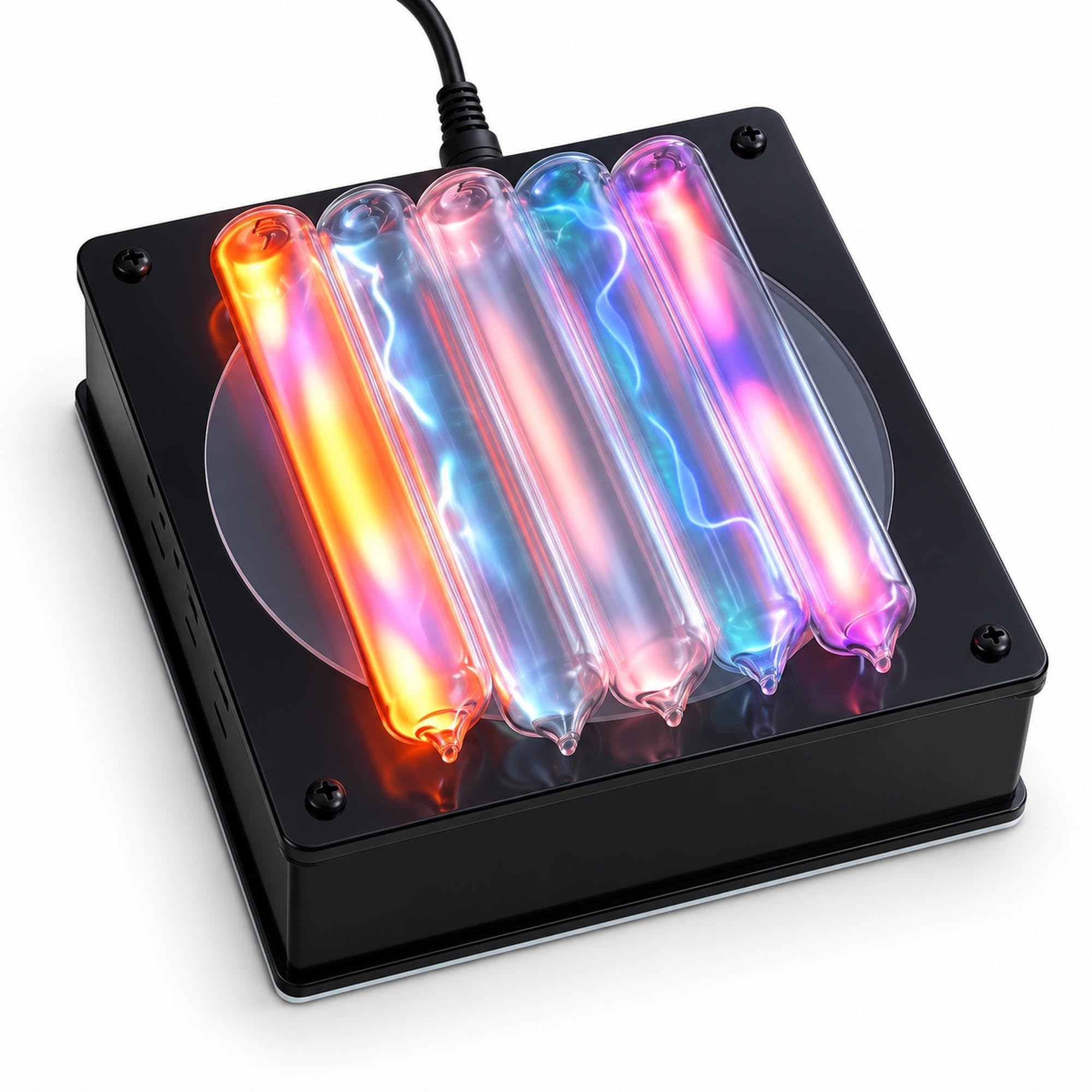 Lampada al plasma, regalo scientifico a LED sigillato in vetro a 5 colori