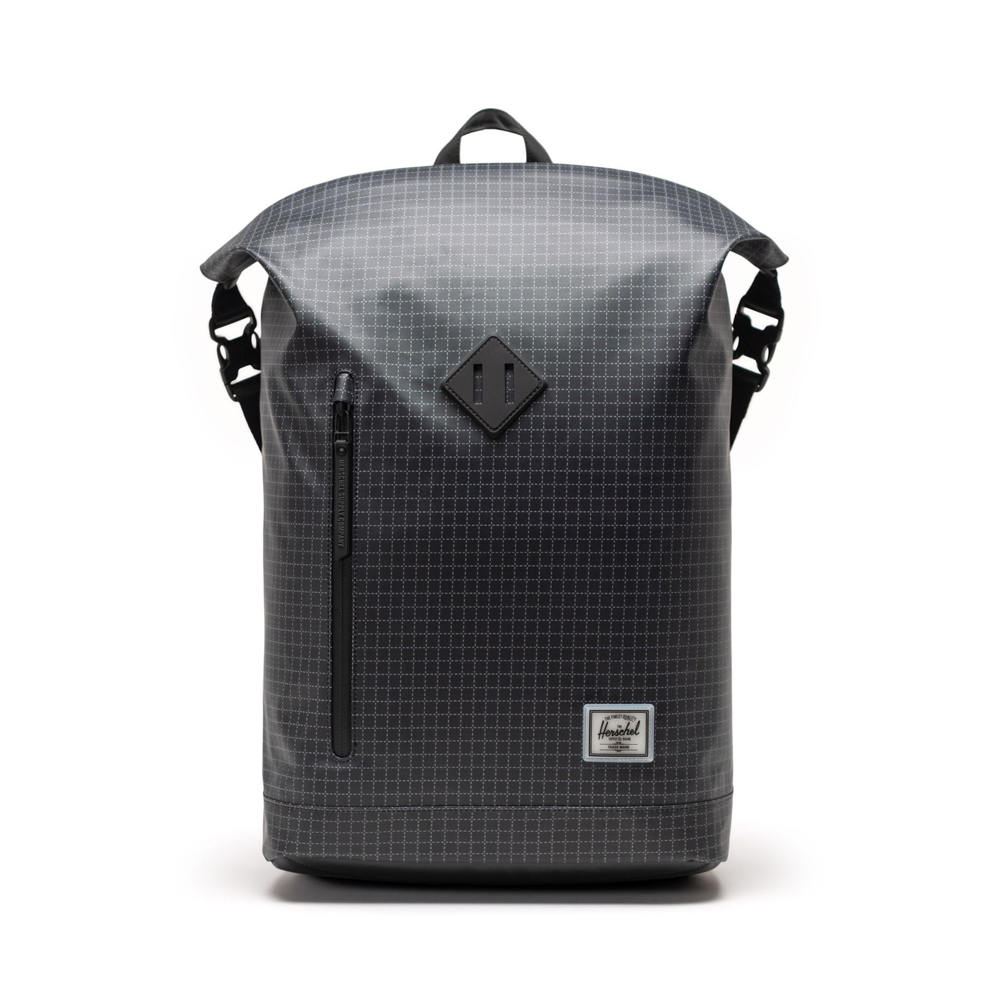 Roll Top Suya Dayanıklı Kumaş Sırt Çantası, 16" Laptop Uyumlu, 23 L