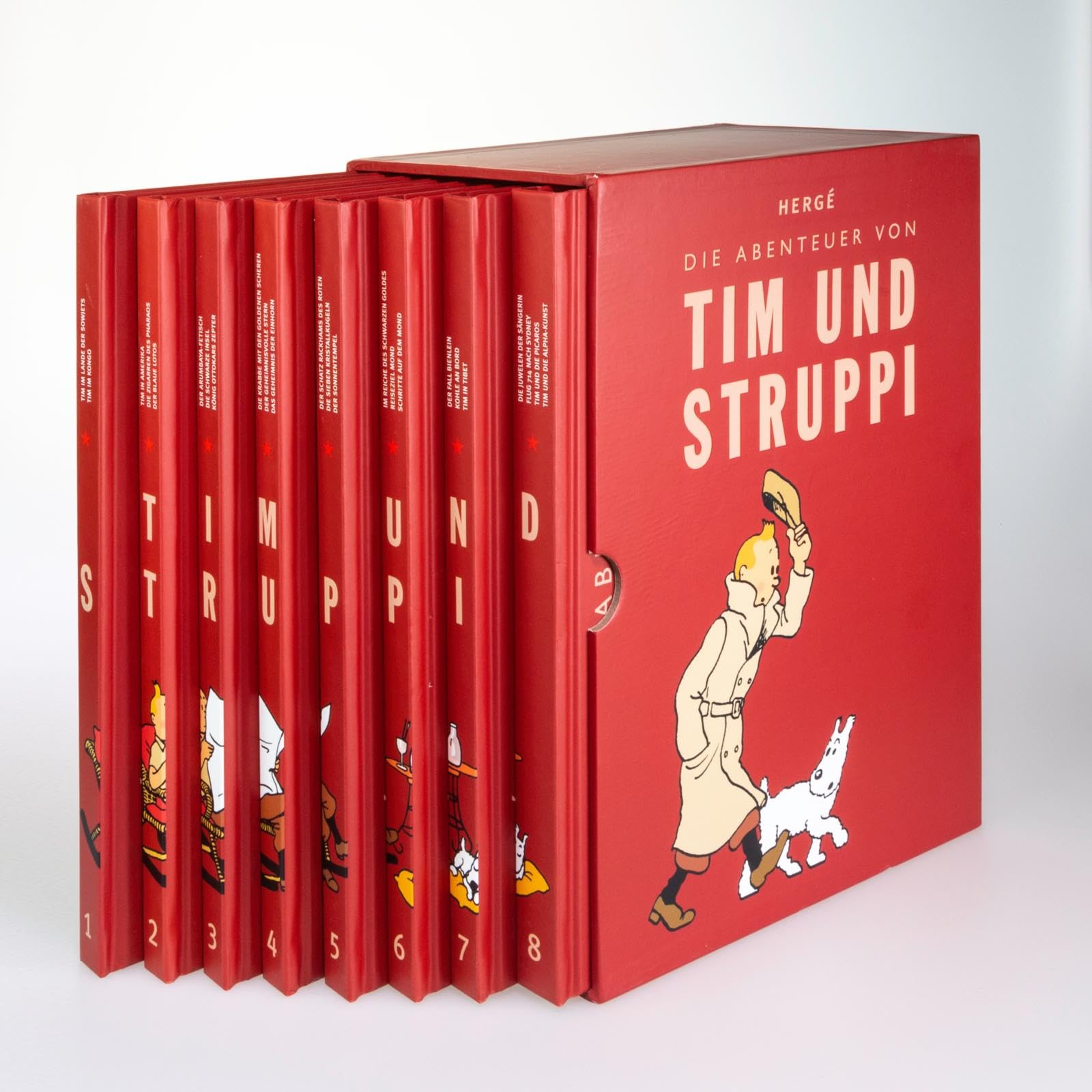Tim und Struppi: Gesamtausgabe: Alle Comics des zeitlosen Abenteuer-Klassikers als Hardcover-Editionen im hochwertigen Schuber