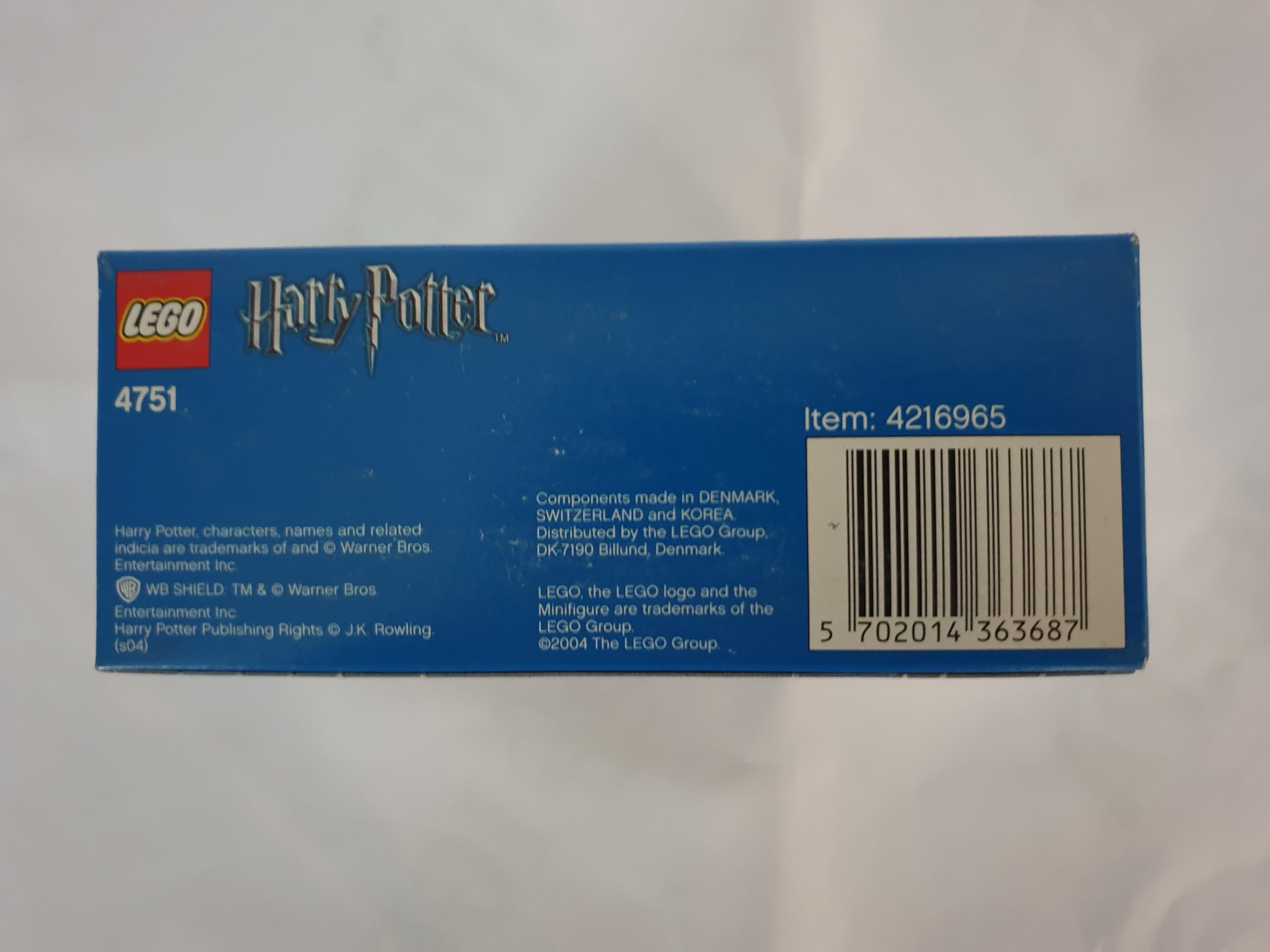 Amazon.co.jp: レゴ (LEGO) ハリー・ポッター ハリーと忍びの地図 4751  