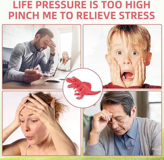 Dinosaur Squishy Itrex Stress Ball Red