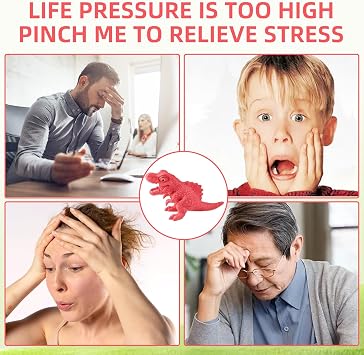 Dinosaur Squishy Itrex Stress Ball Red