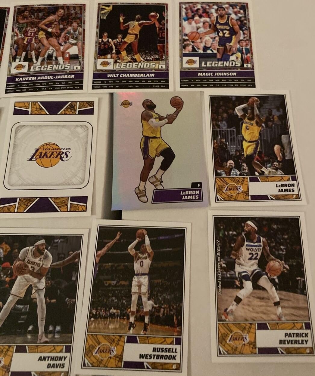 Strictly Mint Card Co. Inc. 2022 2023 Panini NBA Basketball Sticker Collection Huge Unopened Box Containing 50 Packs with 250 Stickers and Cards Total