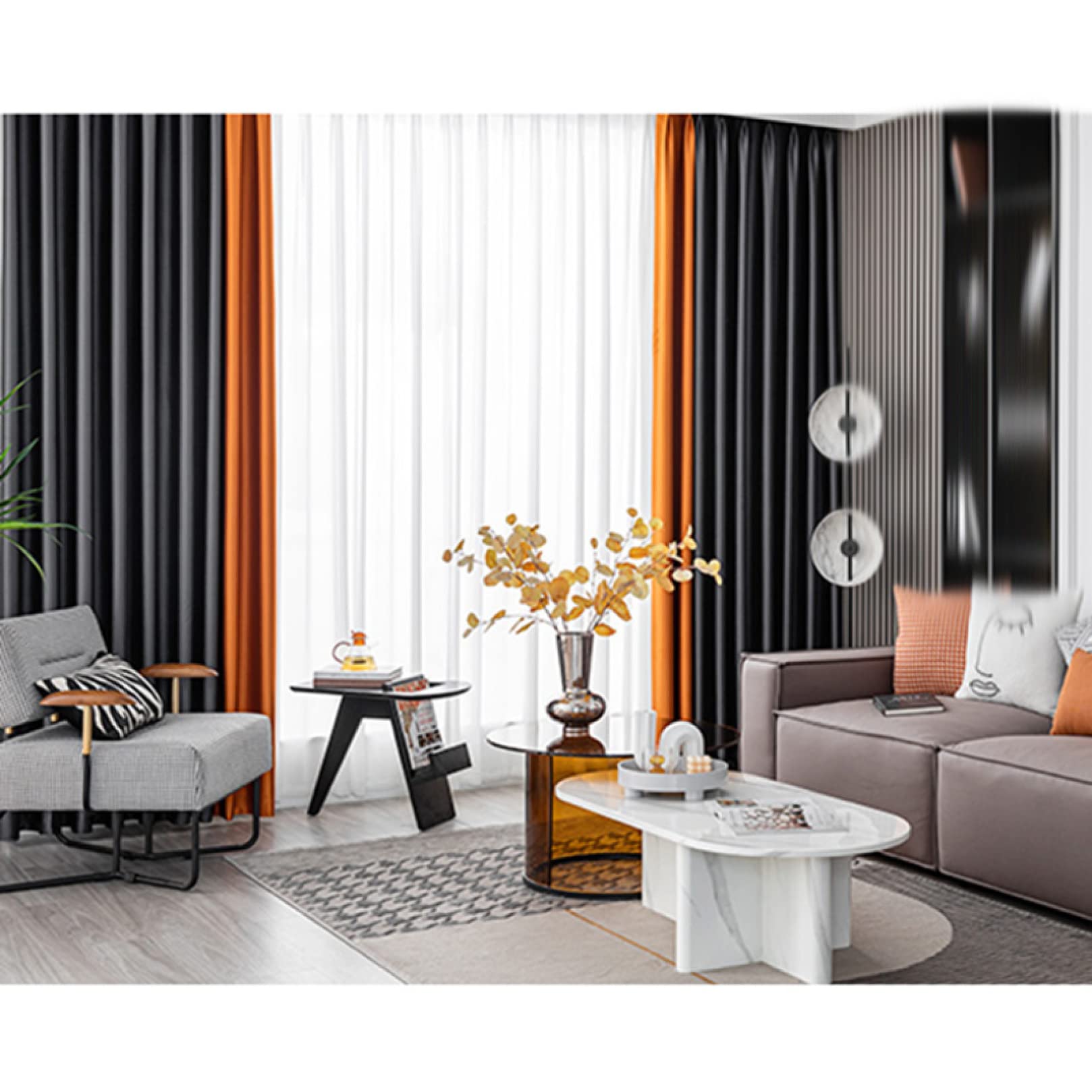 Amazon｜ドレープカーテン 1級遮光 洗濯機対応 保温保冷 通気性が良い