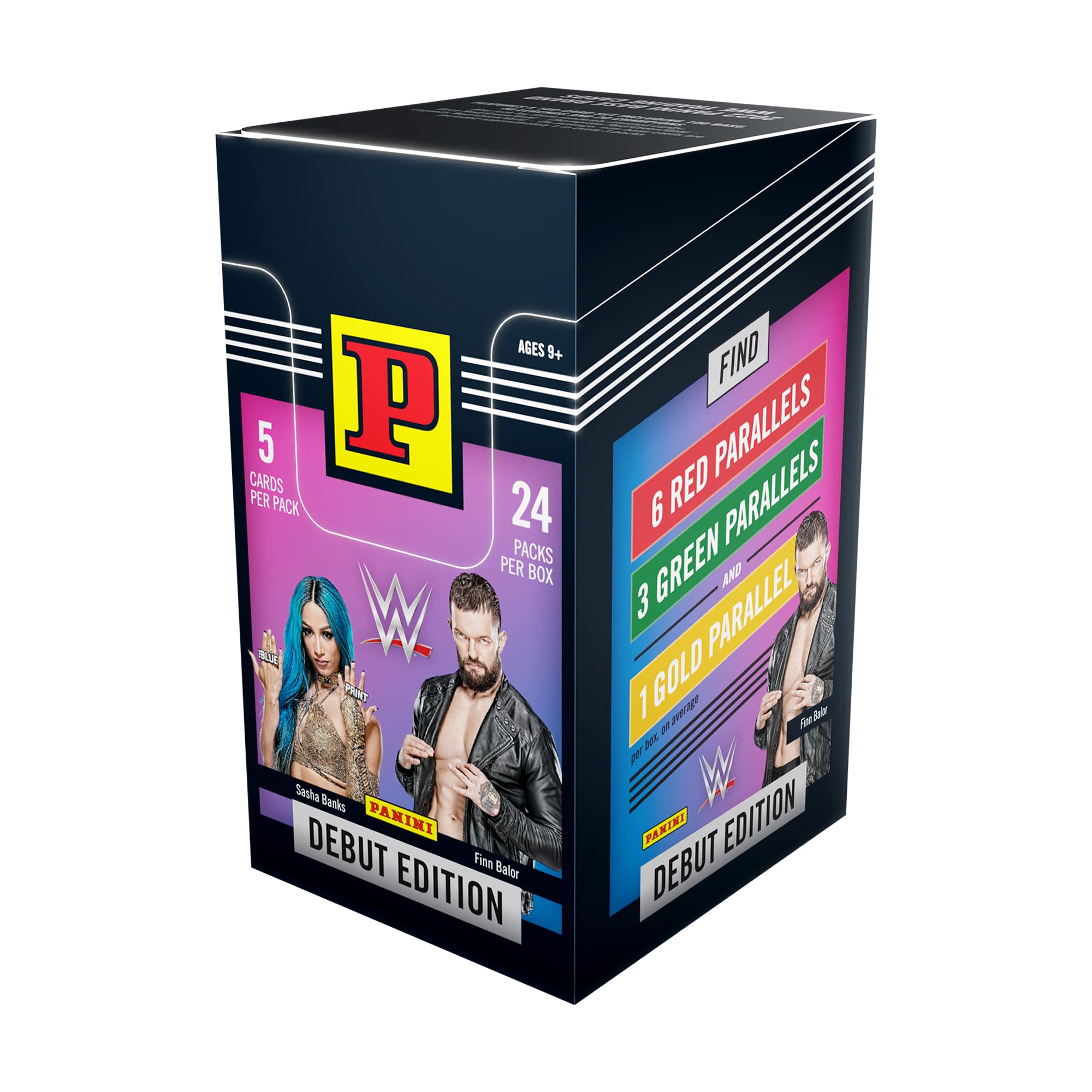 Panini - World Wrestling Trading Cards Box mit 24 Hüllen, 201441BOX24F