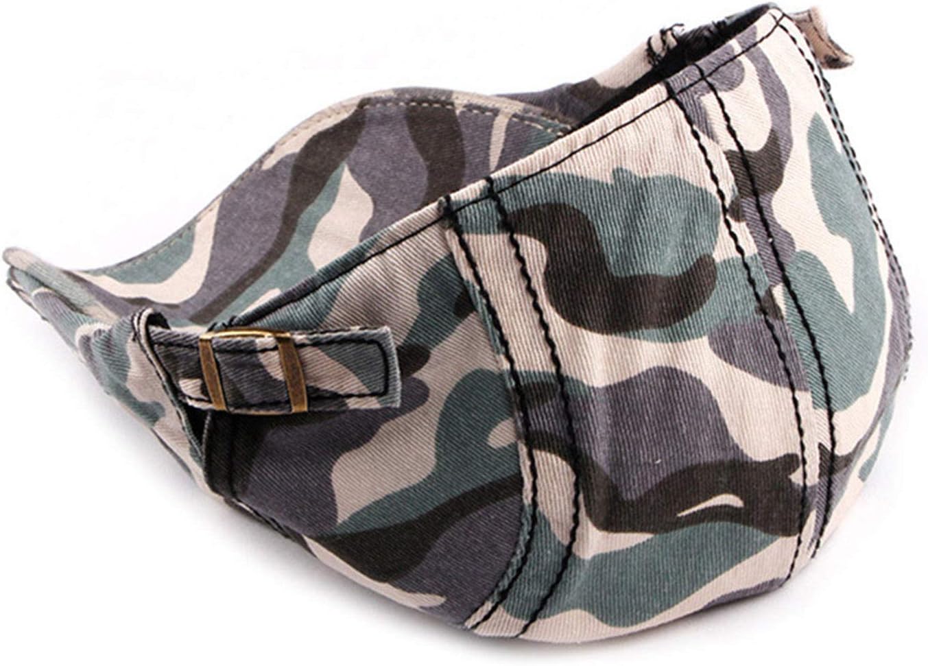 Idopy Men's Army Military Driving Ivy Hat Camouflage Newsboy Flat Cap Cabbie - Image 5