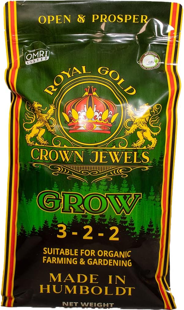 Royal Gold Crown Jewels Grow 322 Dry Fertilizer OMRI