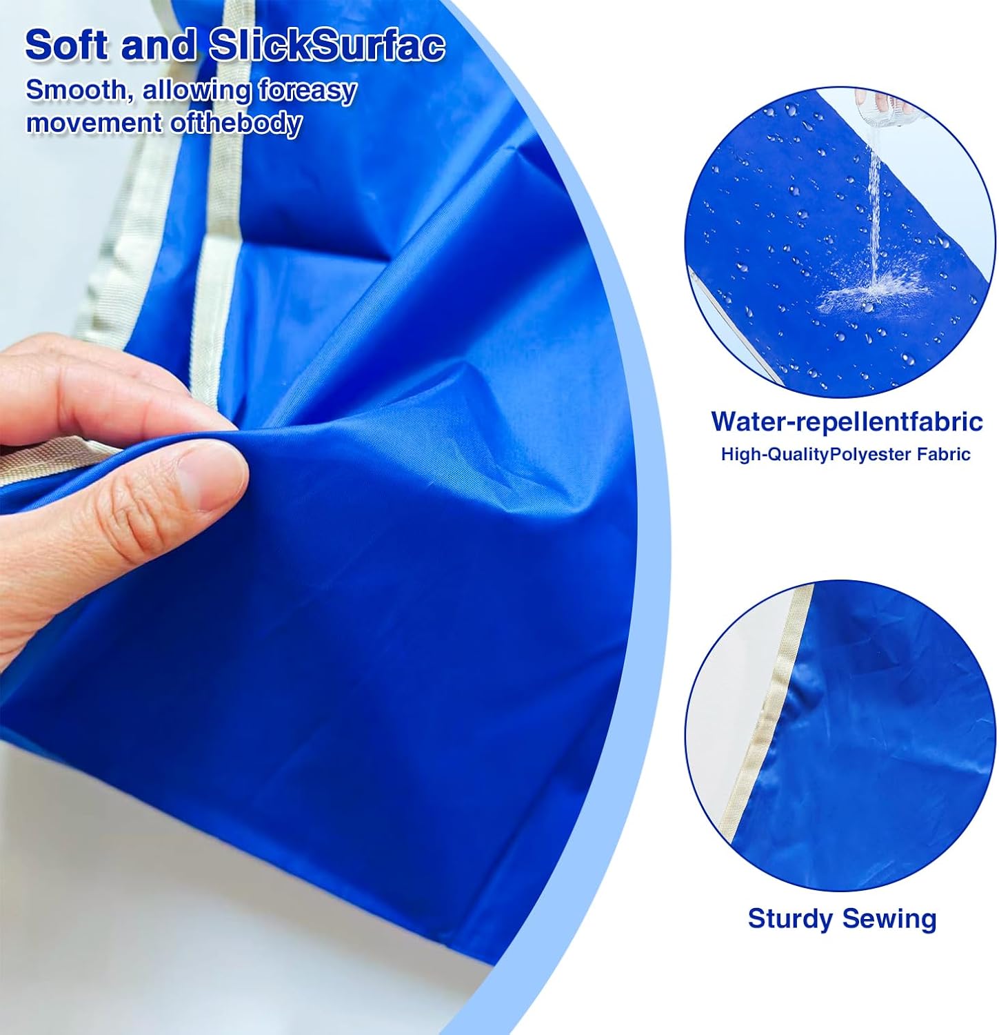 Tubular Slide Sheet for Patient Transfer,Reusable Sliding Draw Sheet