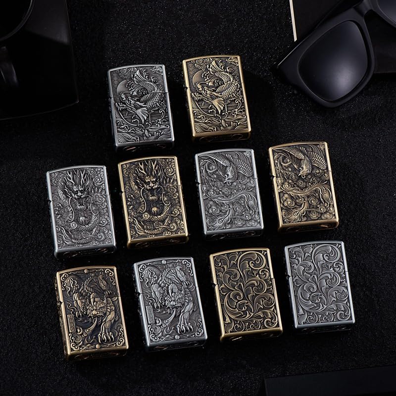 Funda de metal para encendedor ideal para uso diario exterior 2