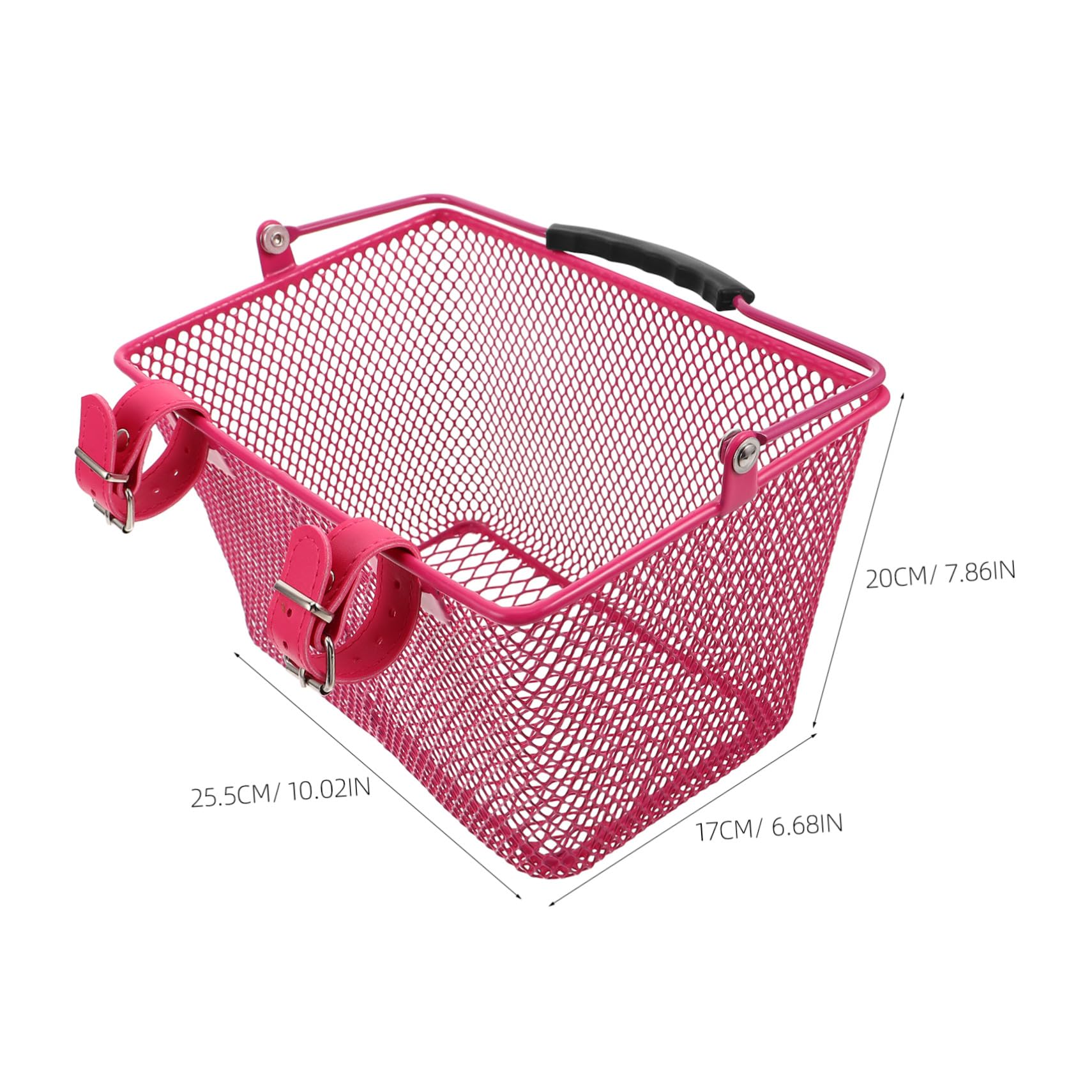 UPKOCH Panier en Métal Panier pour Scooter pour Enfants Pink