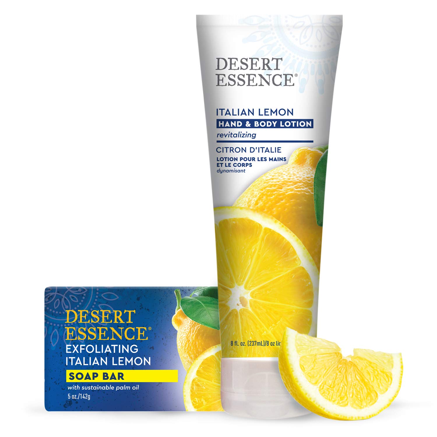 Desert Essence Italian Lemon Hand & Body Lotion - 8 Fl Ounce - Energizing - Shea Butter - Coconut & Jojoba Oil - Hydrate & Soften Skin - Refreshing - Aloe Vera - Image 7