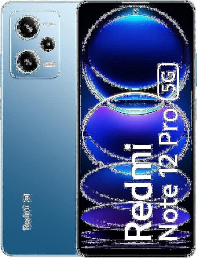 Redmi Note 12 Pro 5G (Glacier Blue, 6GB RAM, 128GB Storage) Buy Online