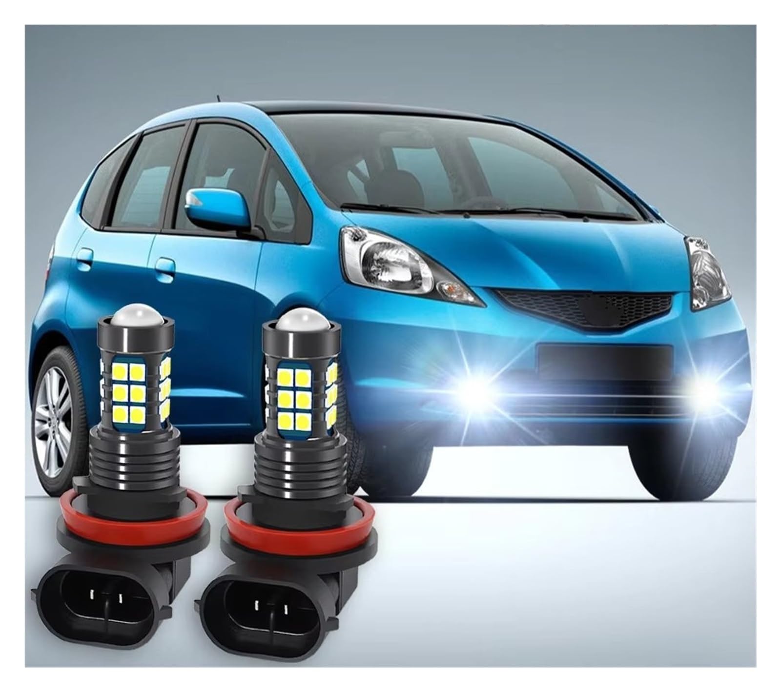 Antibrouillard avant LED pour Jazz 2007-2019 ampoule de rechange éclairage auto - 7