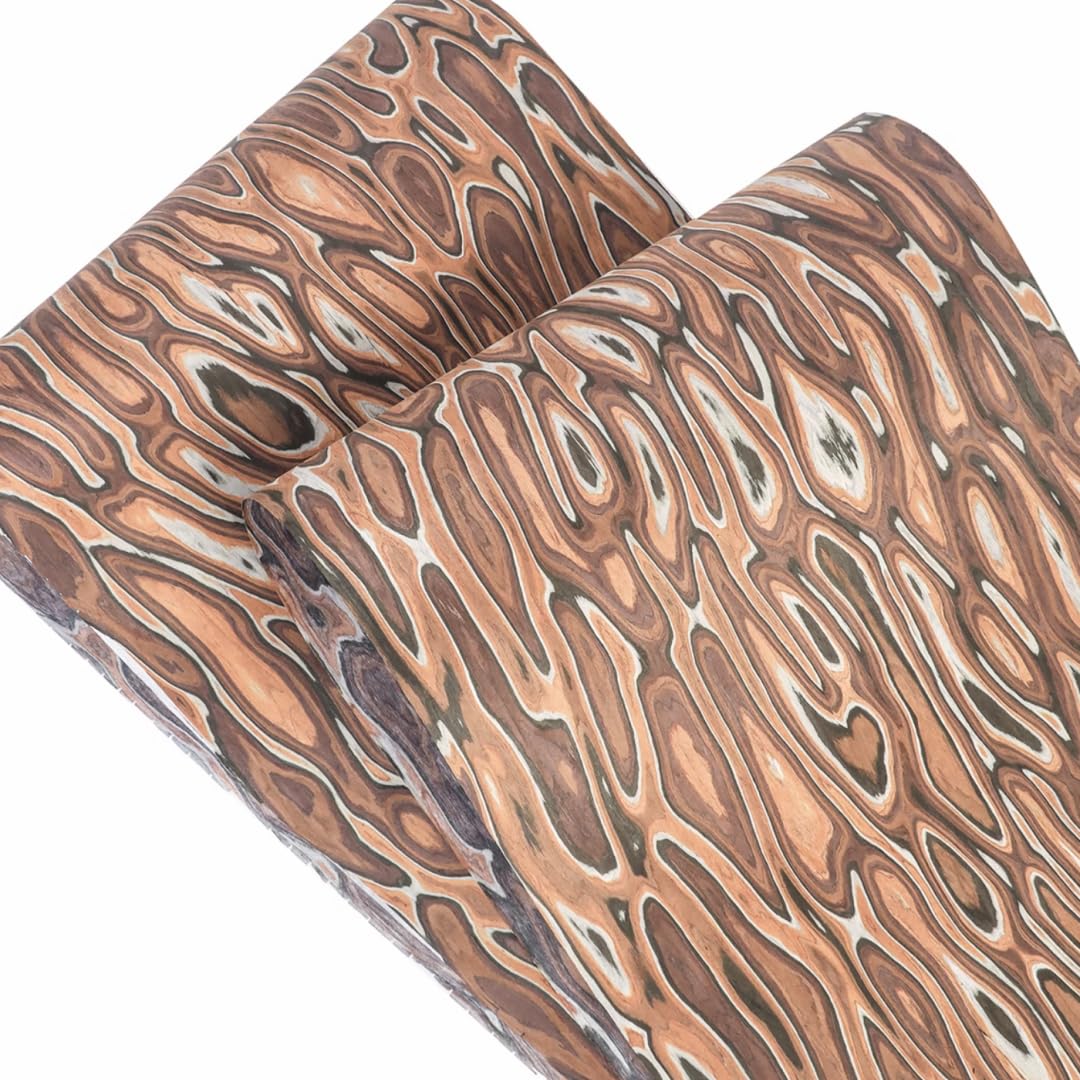 Techwood Veneer with Italian Modern Flair - 0.25mm Thick, 98x20.8inch(2.5x0.53m) - for DIY, Woodworking Veneer, Furniture Veneer, Home Veneer, wooden门 Veneer, Skateboard Veneer