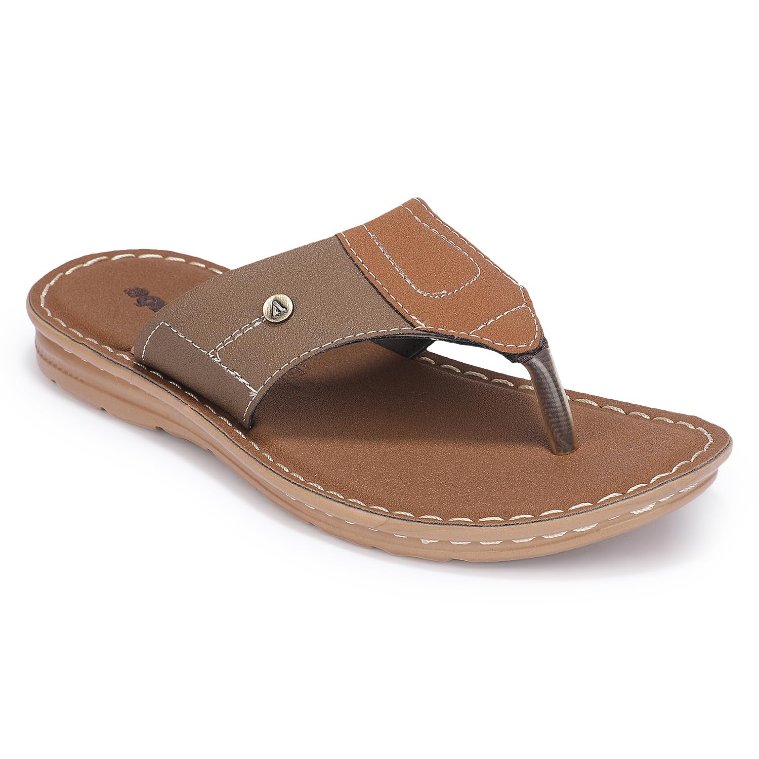 aqualite Men's Casual Sandals with PVC Rexine Upper & PU Sole | Lightweight Comfortable Anti-Slip Daily Wear Sandals for Walking, Office, Travel & Outdoor Use-picture-31