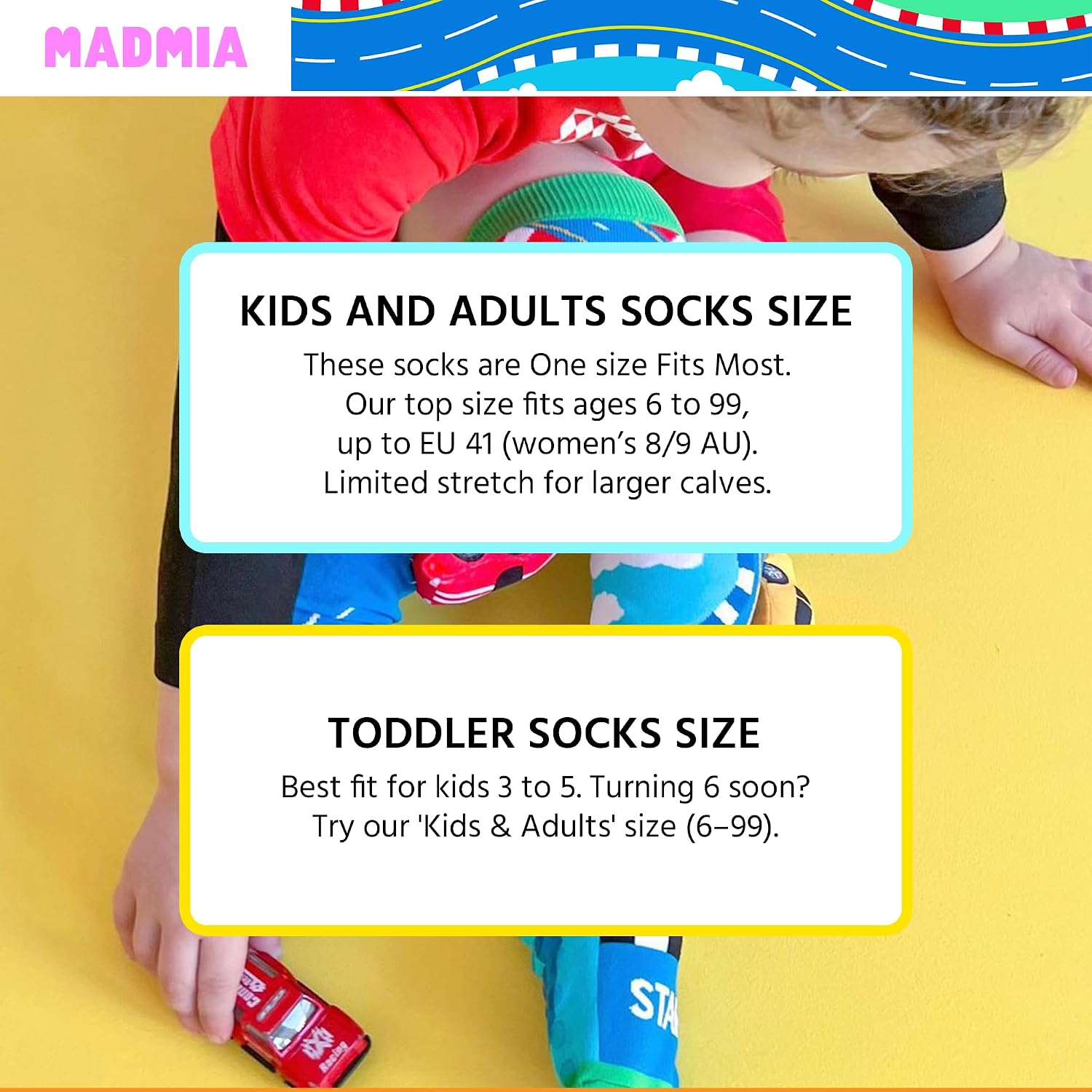 MADMIA RACING CARS SOCKS
