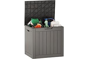 EAST OAK Outdoor Storage Box – Perfect for Protecting Your Patio Cushions
