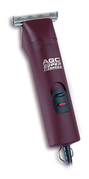 Andis 22330 AGC Super 2-Speed Professional Horse Clipper with Size T-84 Detachable Blade, Horse Grooming DVD, in Storage Case