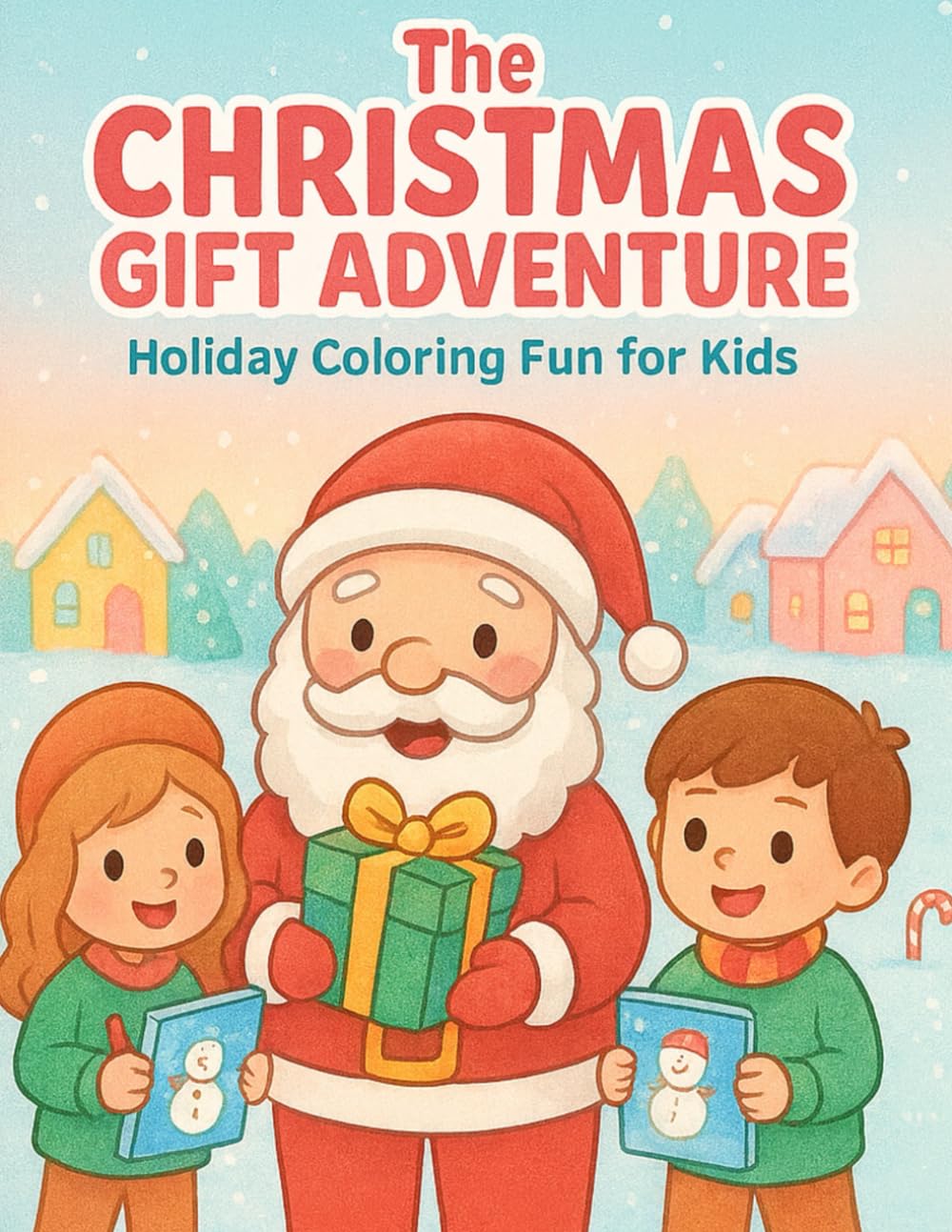The Christmas Gift Adventure — Holiday Coloring Fun for Kids: Creative Winter Magic Activities & Festive Art Pages for Merry Little Artists